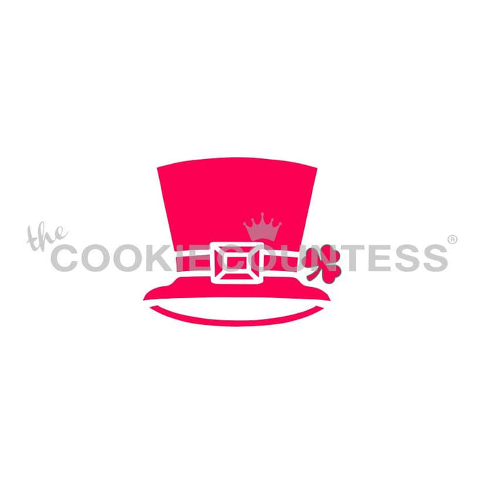 The Cookie Countess Stencil Leprechaun Hat Stencil