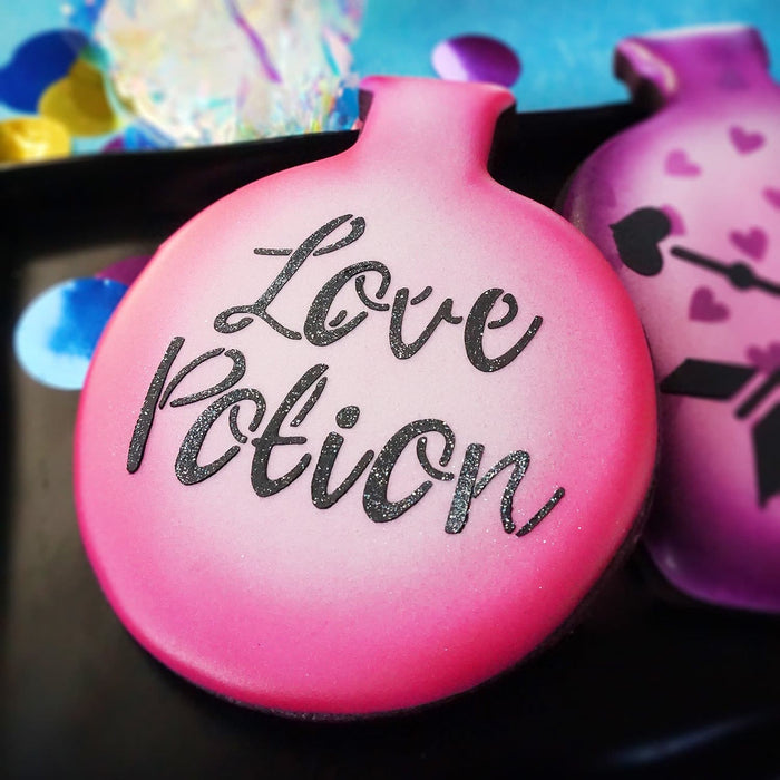The Cookie Countess Stencil Love Potion