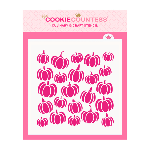 The Cookie Countess Stencil Pumpkin Pattern