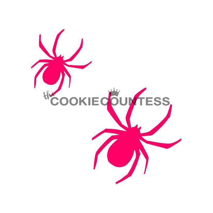 The Cookie Countess Stencil Spiders Stencil