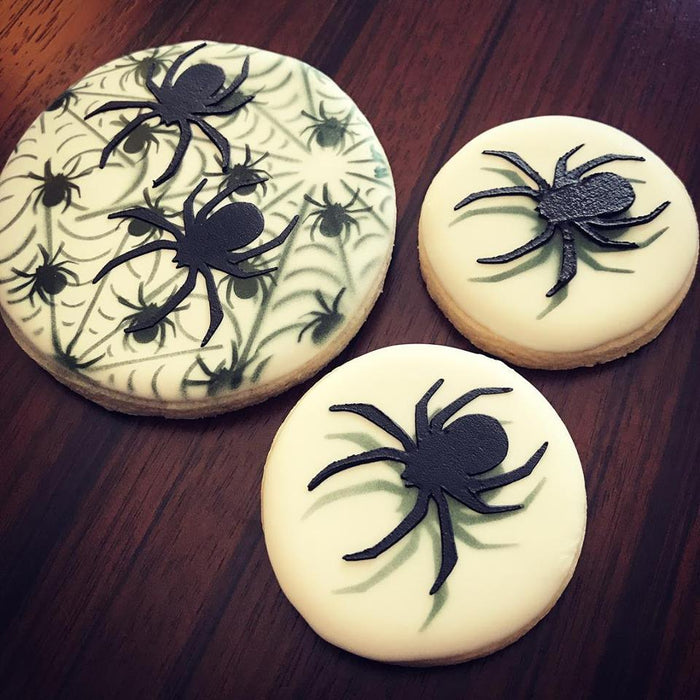 The Cookie Countess Stencil Spiders Stencil
