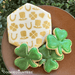 The Cookie Countess Stencil St Patricks Day Background Pattern