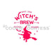 The Cookie Countess Stencil Witch's Brew Poison Label Stencil