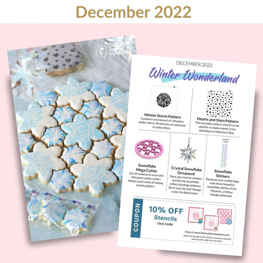 The Cookie Countess Subscription Box December 2022 Subscription Box