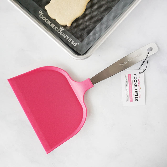The Cookie Countess Supplies Cookie Lifter - Extra Wide Spatula