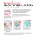 The Cookie Countess Supplies Magic Stencil Screen™ Airbrushing Tool VISUALLY IMPERFECT