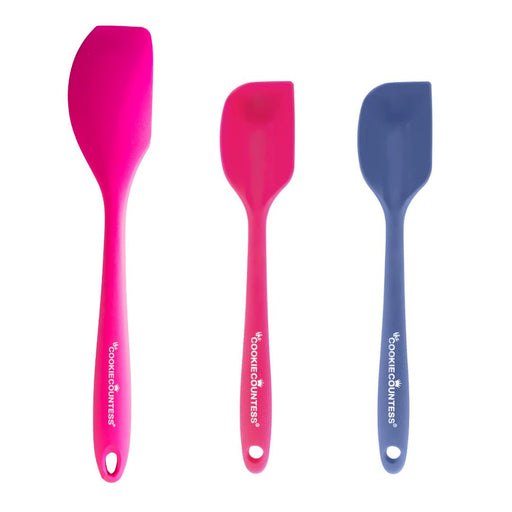 The Cookie Countess Supplies Metal Core Silicone Spatula