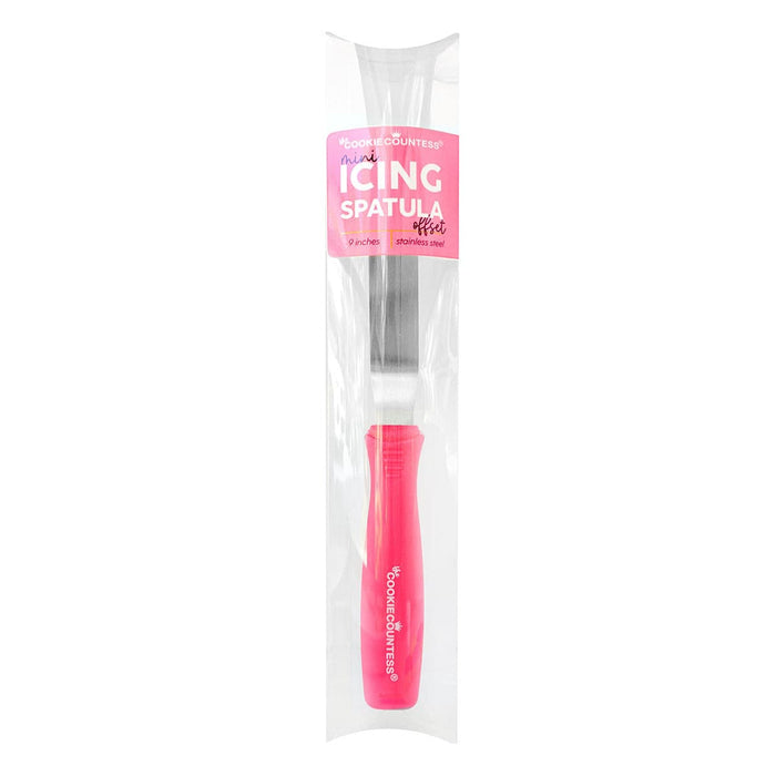 Crate & Barrel Small Soft-Touch Offset Icing Spatula