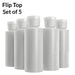The Cookie Countess Supplies Pack of 5 2 oz Flip Top Bottle
