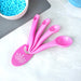 The Cookie Countess Supplies Perfect Pink Measuring Spoons