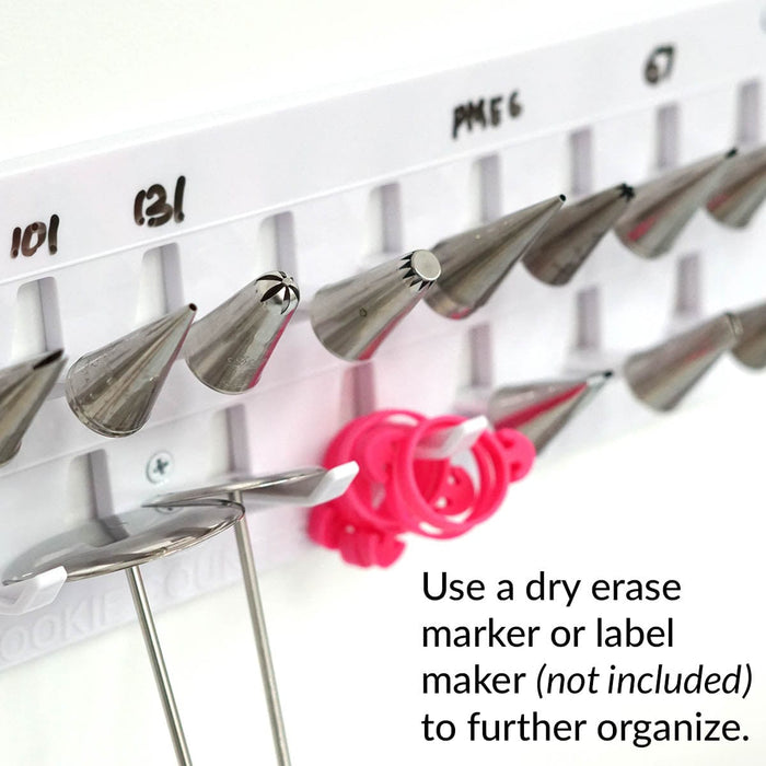 DIY piping tip organizer  ULTIMATE solution for Bakers (MUST