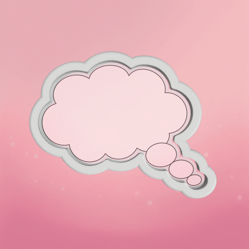 Thought Bubble Cookie Cutter - The Cookie Countess