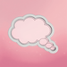 Thought Bubble Cookie Cutter - The Cookie Countess