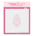 Tiered Cake PYO Stencil - The Cookie Countess