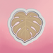 Tropical Leaf Cookie Cutter - The Cookie Countess