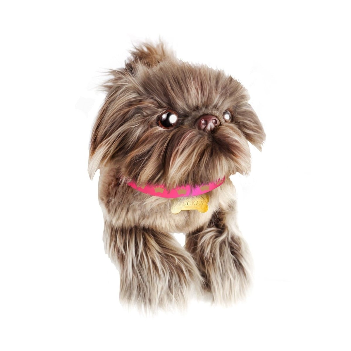 Tucker the Shih Tzu Stuffed Animal — The Cookie Countess