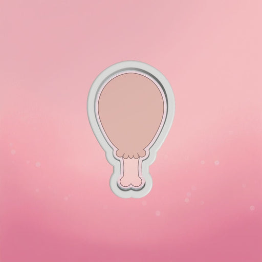Turkey Leg Cookie Cutter - The Cookie Countess