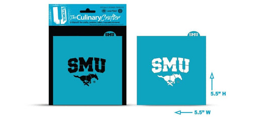 U Stencil Stencil College Stencil - Southern Methodist University (SMU Mustangs)