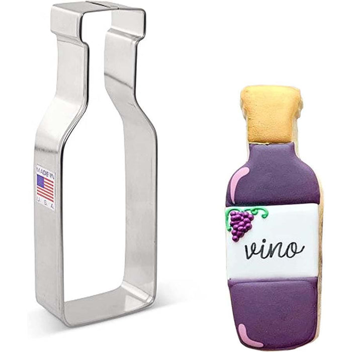 Ann Clark Wine Bottle Cookie Cutter
