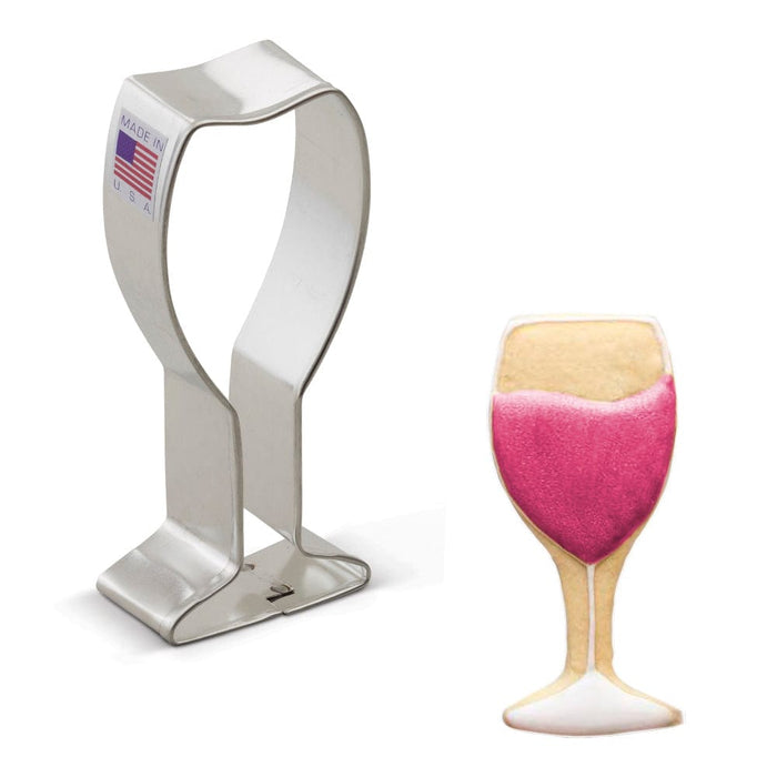 Ann Clark Cookie Cutter Wine Glass