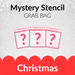 Winter / Christmas Stencil Grab bag ( 3 STENCILS) - The Cookie Countess