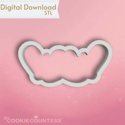 Winter Mittens Cookie Cutter STL - The Cookie Countess