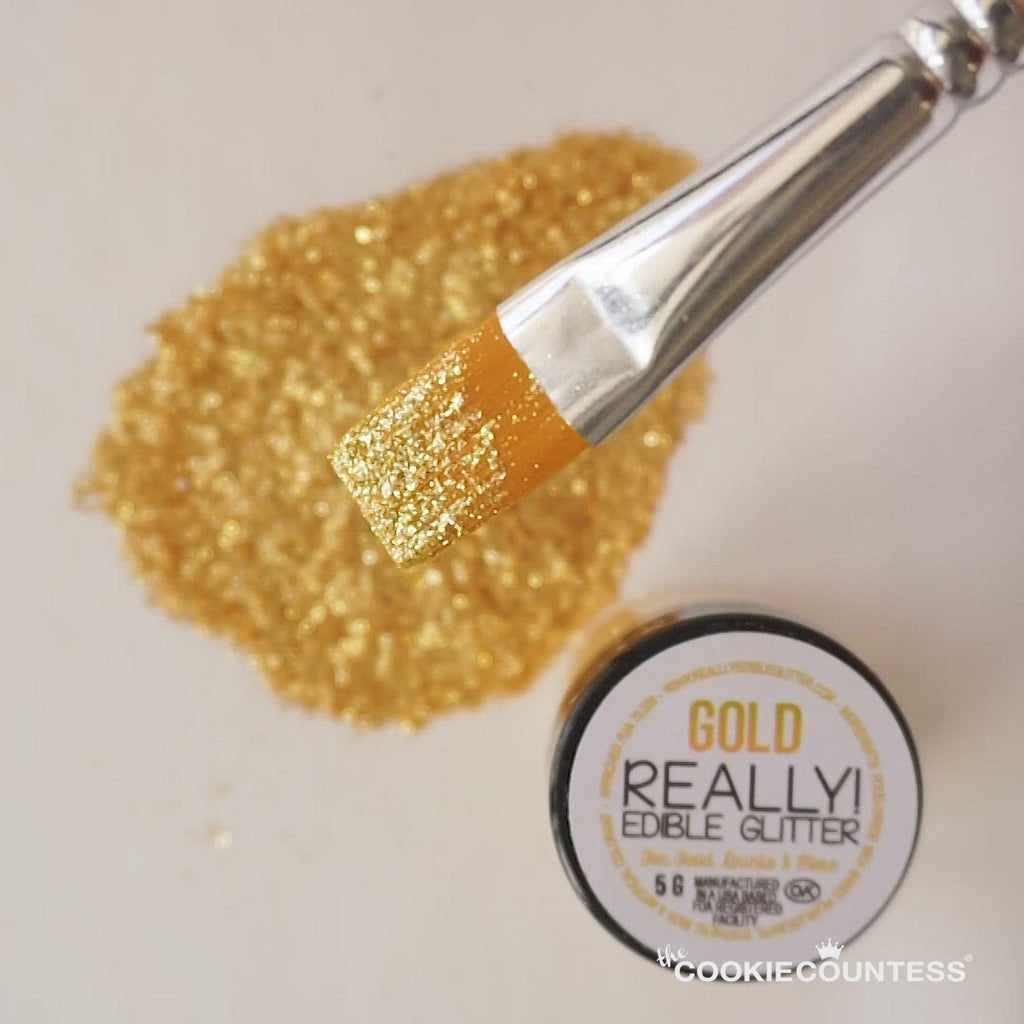 Super Gold Luster Dust, Voted #1 FDA Approved Glitter